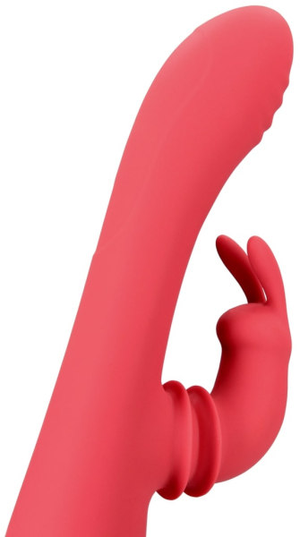 Перезаряжаемый вибратор-кролик для точки G красный Swinging Rabbit G-Spot