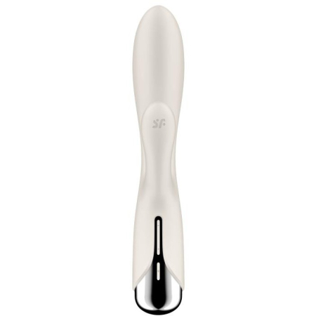 Вибратор-кролик с ротацией бежевый Spinning Rabbit 1 Satisfyer