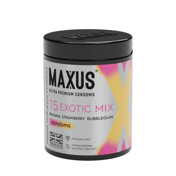 Презервативы MAXUS Exotic Mix X-Edition 15 шт