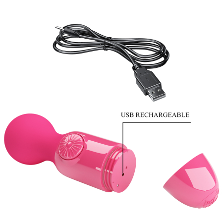Вибромассажер Pretty Love Mini Stick Розовый
