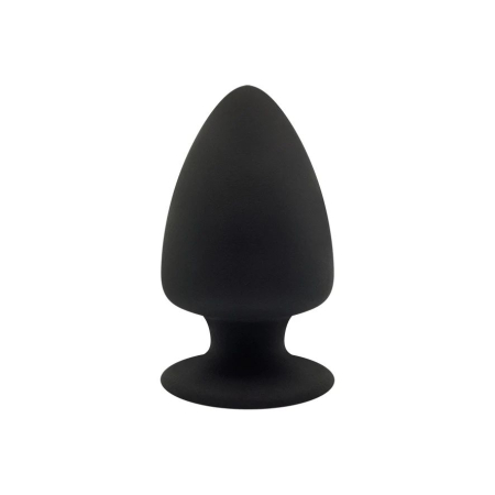 Анальная втулка черная SILEXD Plug Model 1, размер S