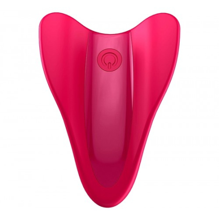 Перезаряжаемый вибратор на палец красный High Fly Satisfyer 