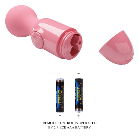 Вибромассажер Pretty Love Mini Stick розовый