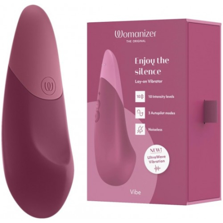 Клиторальный вибратор Womanizer Vibe темно-розовый