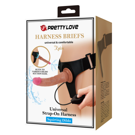 Страпон с имитацией семяизвержения на трусиках Pretty Love Kyton