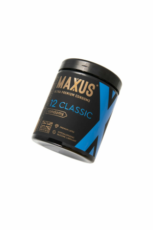 Классические презервативы MAXUS Classic (12шт)