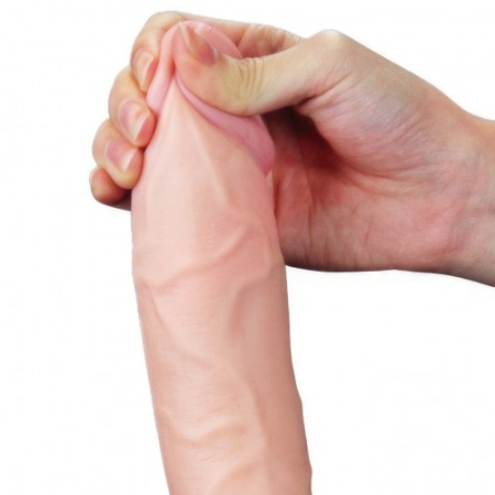 Фаллос Soft Ejaculation Cock с имитацией семяизвержения 22 см