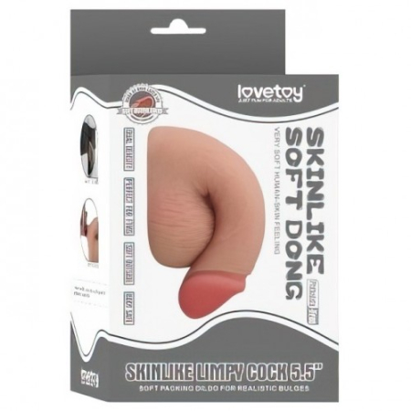 Фаллос в невозбужденном состоянии Skinlike Limpy Cock 14 см