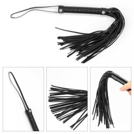 Набор для ролевых игр Deluxe Bondage Kit (кляп, наручники, плеть)