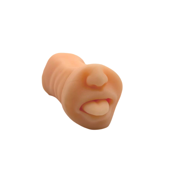 Реалистичный двусторонний мастурбатор Oral and Vaginal