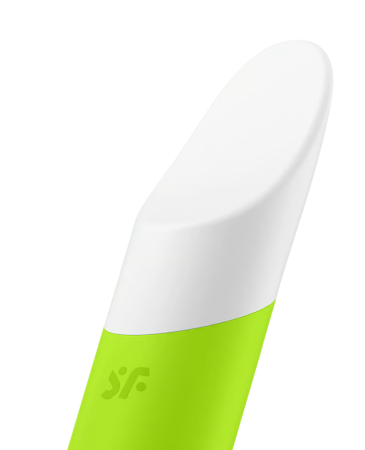 Перезаряжаемый мини-вибратор зелёный Ultra Power Bullet 7 Satisfyer 