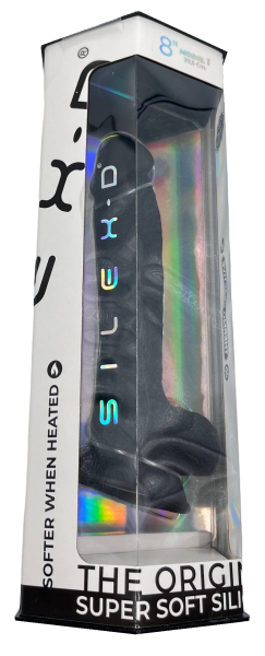 Реалистичный черный фаллоимитатор SILEXD Model 1 "8" 20,5 см