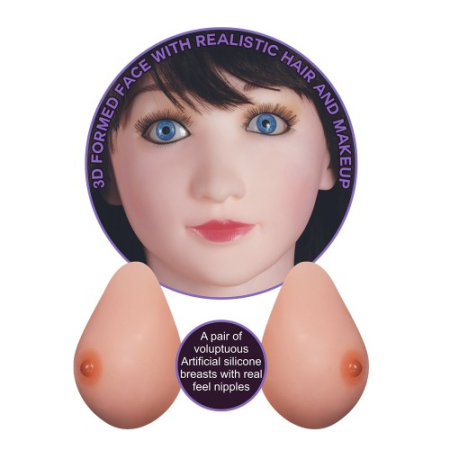 Кукла для секса с пышной грудью Silicone Boobie Super Love Doll