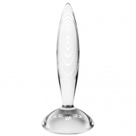 Фаллоимитатор из стекла прозрачный Sparkling Crystal Satisfyer