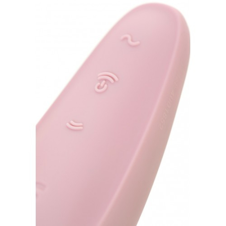 Вакуумно-волновой смарт-стимулятор розовый Curvy 2+ Satisfyer 