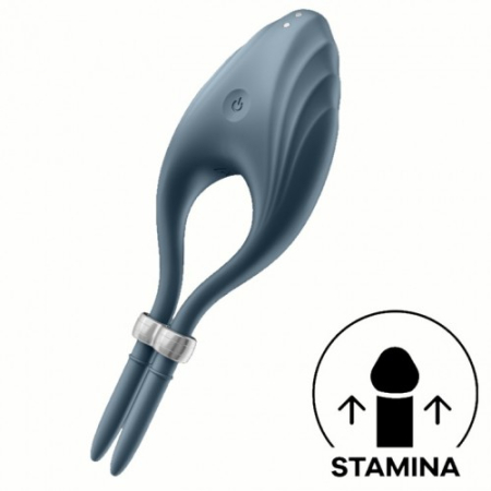 Эрекционное кольцо с вибрацией Duelist Satisfyer 