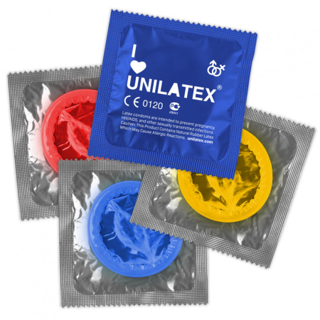 Презервативы цветные ароматизированные Unilatex Multifruts (15 шт)