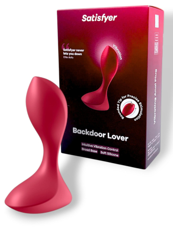 Вибромассажер простаты красный Backdoor Lover Satisfyer 