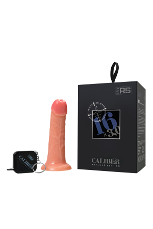 Фаллоимитатор реалистичный на присоске RealStick CALIBER 16 см, D 3 см