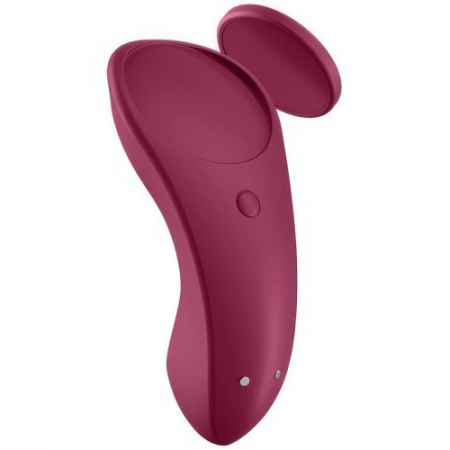 Клиторальный смарт-стимулятор для ношения бордовый Sexy Secret Satisfyer 