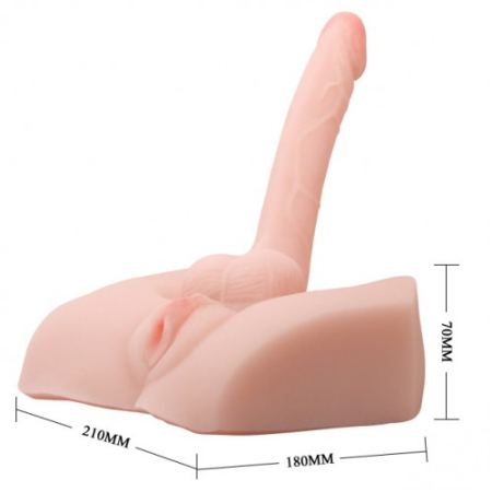 Вагина и фаллос с вибрацией и ротацией Male Cock and Vagina Baile