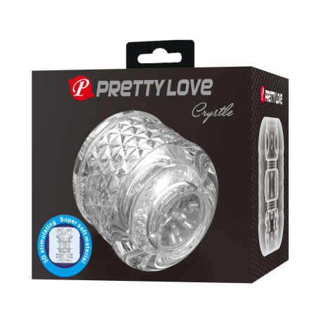 Нереалистичный мастурбатор Pretty Love Crystal