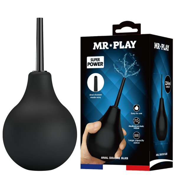 Анальный душ черный Mr Play