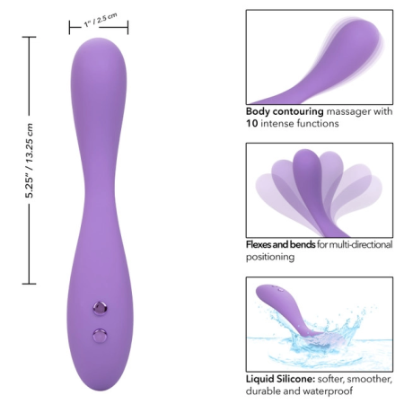Ультрагибкий перезаряжаемый вибратор CONTOUR DEMI
