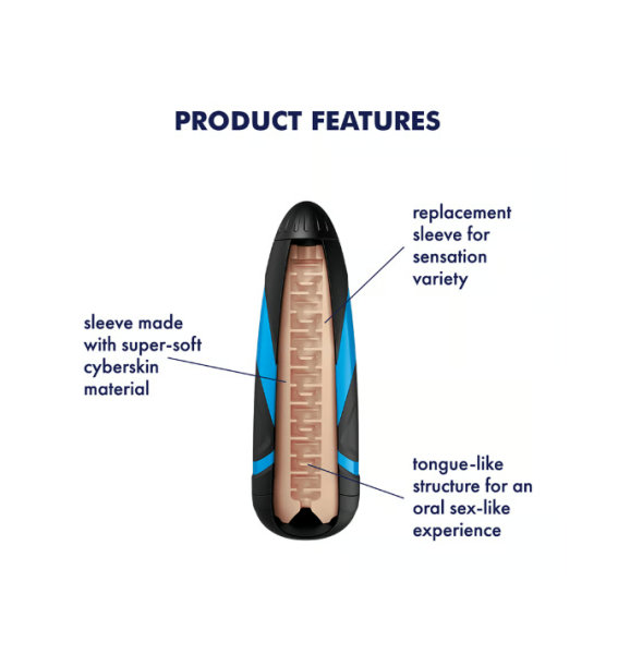 Сменный рукав для мастурбатора Lusty Tongues Satisfyer