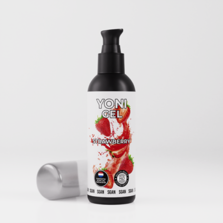 Лубрикант для орального секса со вкусом клубники SGAN YONI GEL (100 мл)