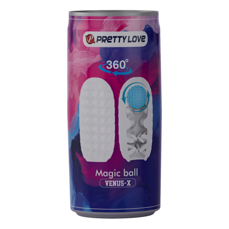 Нереалистичный мастурбатор Pretty Love Magic Ball