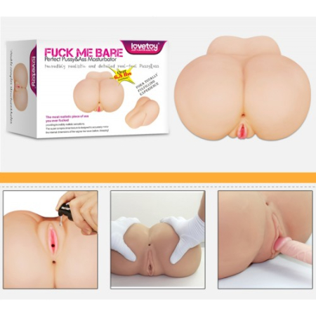 Мастурбатор анус и вагина Fuck Me Bare Perfect Pussy&Ass