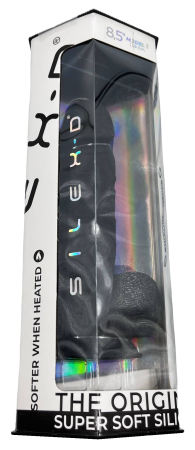 Реалистичный черный фаллоимитатор SILEXD Model 1 (8,5") 21,5 см
