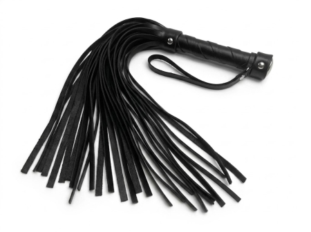 Плеть кожаная BDSM Арсенал Gothic charm
