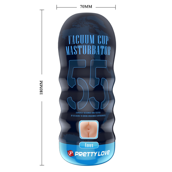 Мастурбатор-попка в колбе Pretty Love Vacuum Cup