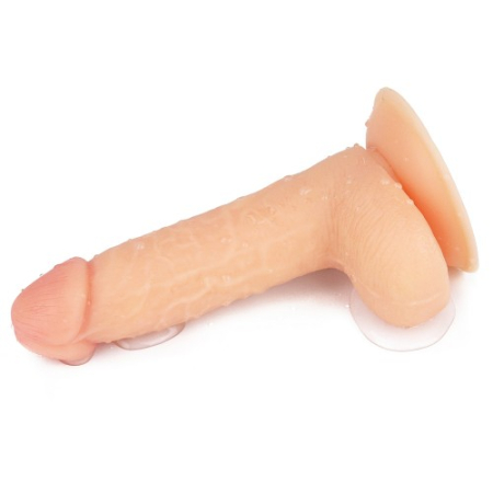 Реалистичный фаллоимитатор на присоске The Ultra Soft Dude 18 см