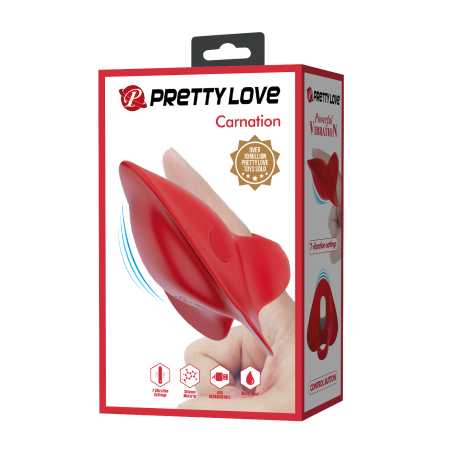 Вибратор на палец Pretty Love Carnation