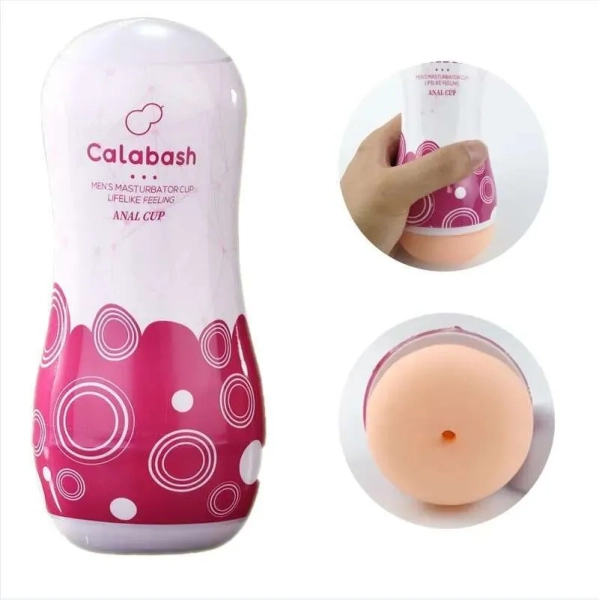 Мастурбатор в колбе анус Calabash Cup
