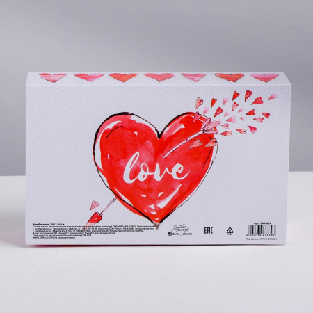 Подарочная коробка-книга "Love"