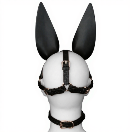 Маска из искусственной кожи Rebellion Reign Dark Bunny