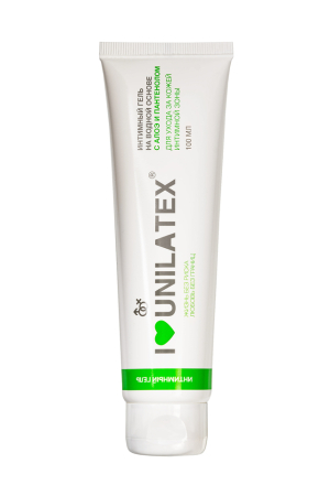Интимный гель на водной основе Unilatex Aloe Vera + Пантенол (100 мл)