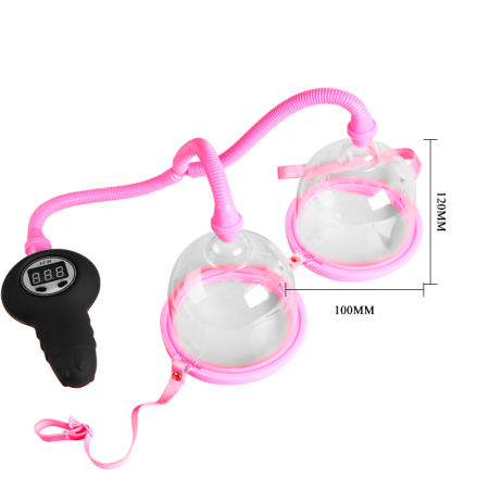 Автоматическая вакуумная помпа для груди двойная Breast Pump Baile