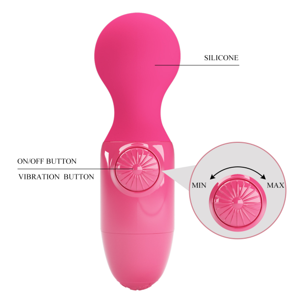 Вибромассажер Pretty Love Mini Stick Розовый