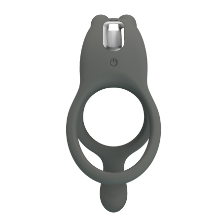 Двойное виброкольцо с двойной стимуляцией Pretty Love Master Ring