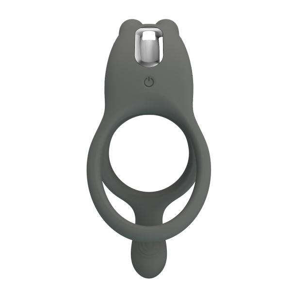 Двойное виброкольцо с двойной стимуляцией Pretty Love Master Ring
