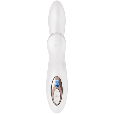Вибратор с вакуумно-волновым стимулятором клитора Pro+ G-Spot Satisfyer