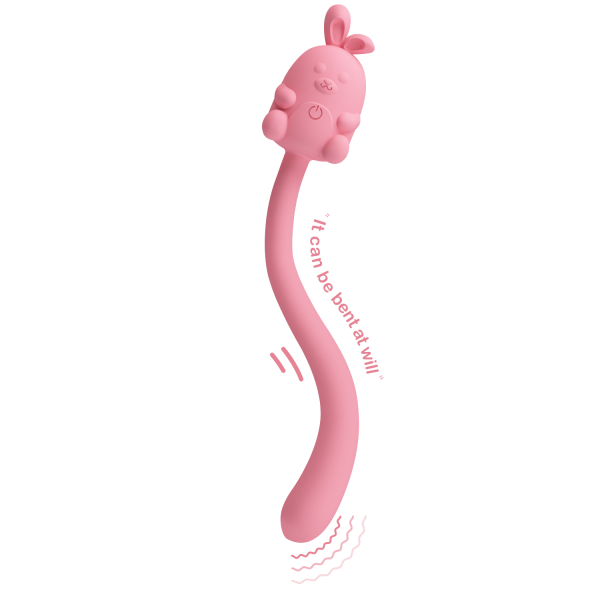Гибкий вибратор Pretty Love Cute Bunny Розовый