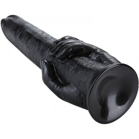 Черный фаллос с рукой X-Men Magic Hand Dildo 36 см
