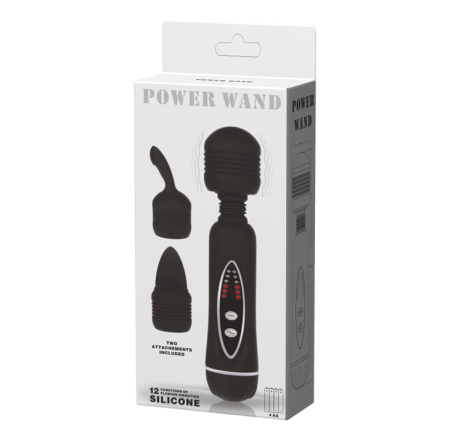 Вибромассажер с дополнительными насадками Baile Power Wand 