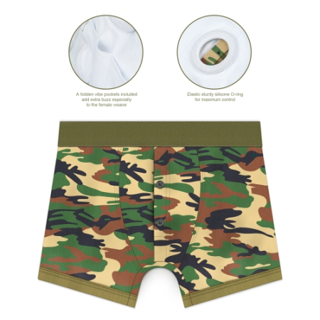 Шорты для страпона камуфляжные Ingen Camo XL/XXL